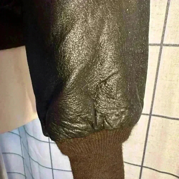 Vintage Winston Leather Bomber Jacket - Picture 5 of 15